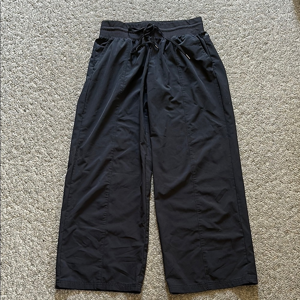 Apana Black Studio Athletic Workout Pants - Picture 1 of 7